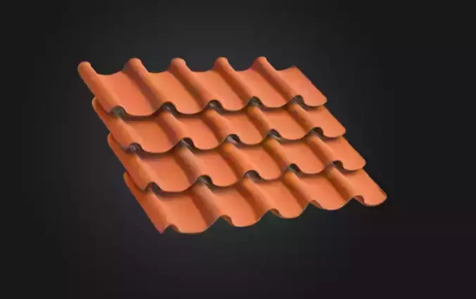 Terracotta Roof Texture