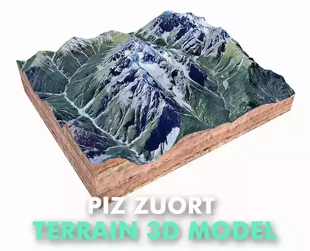 Piz Zuort Mountain Switzerland