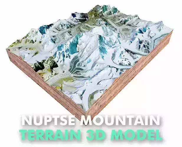 Nuptse Mountain Nepal