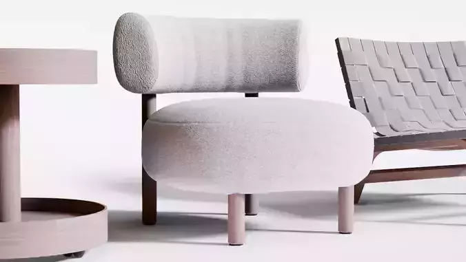 3D models of Ikea Stockholm 2025 six furniture collection