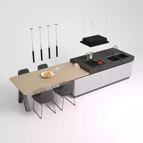 Modern Selox Kitchen Island 