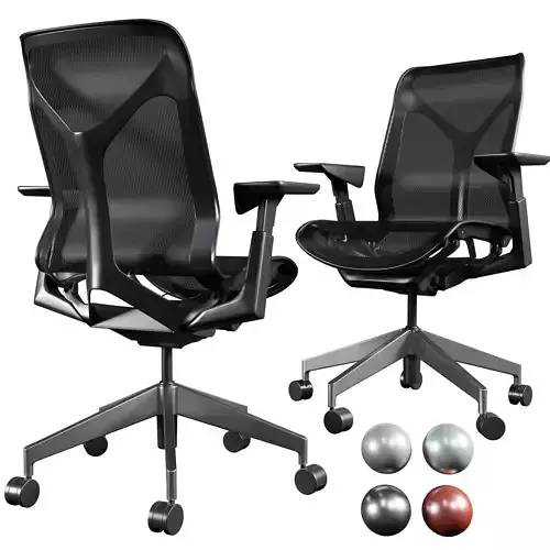 Herman Miller Cosm Ergonomic office chair 3D model