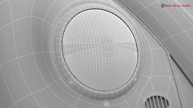 Volkswagen Beetle 1963 1200 Deluxe 3D model_24