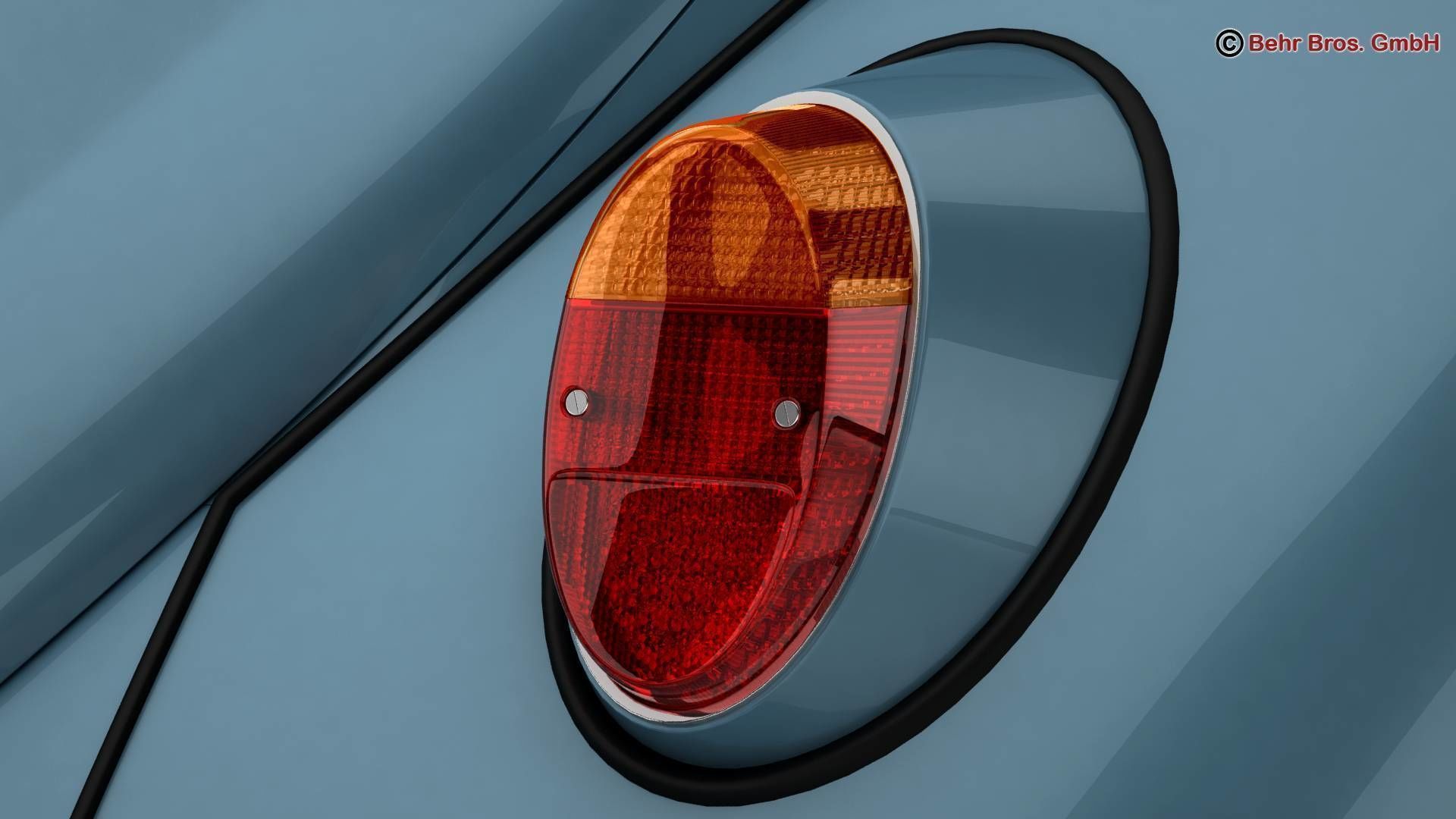 Volkswagen Beetle 1963 1200 Deluxe 3D model_10