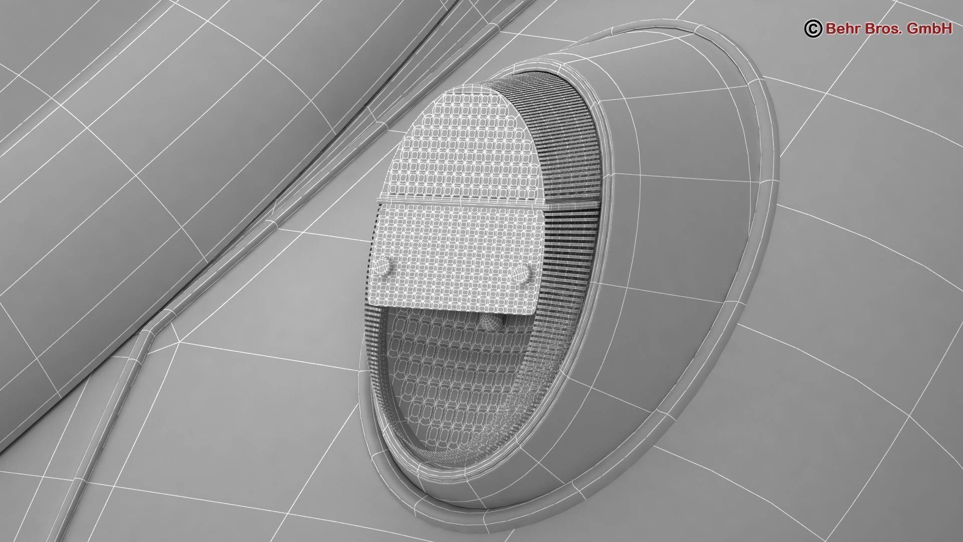 Volkswagen Beetle 1963 1200 Deluxe 3D model_25