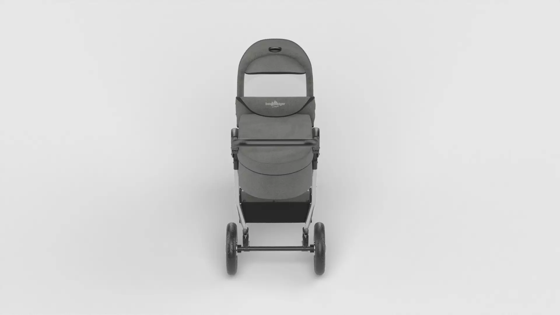 Baby stroller 3D model 3D model_2