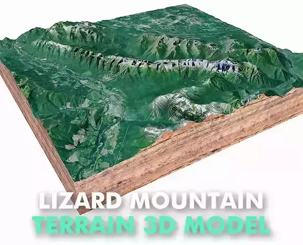 Lizard Mountain Range Canada