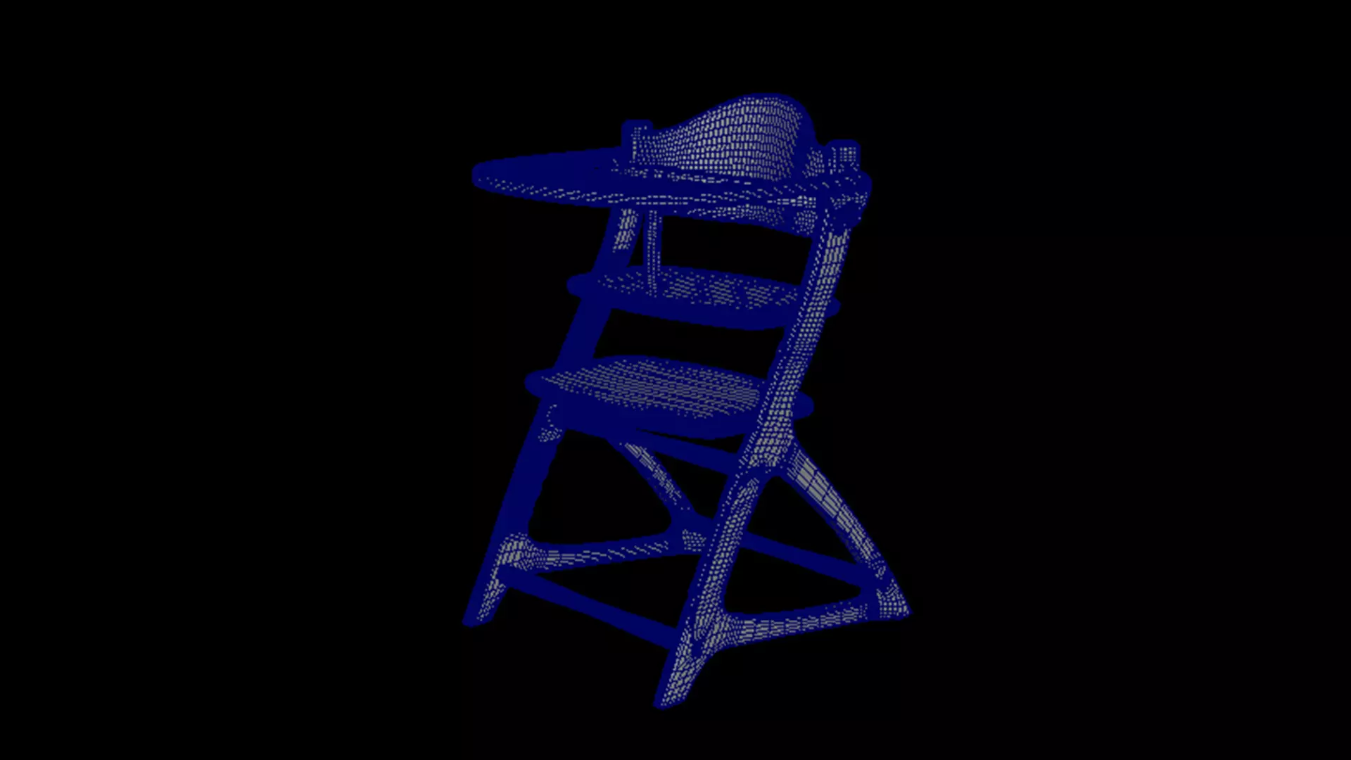 Baby Chair 3D model 3D model_5