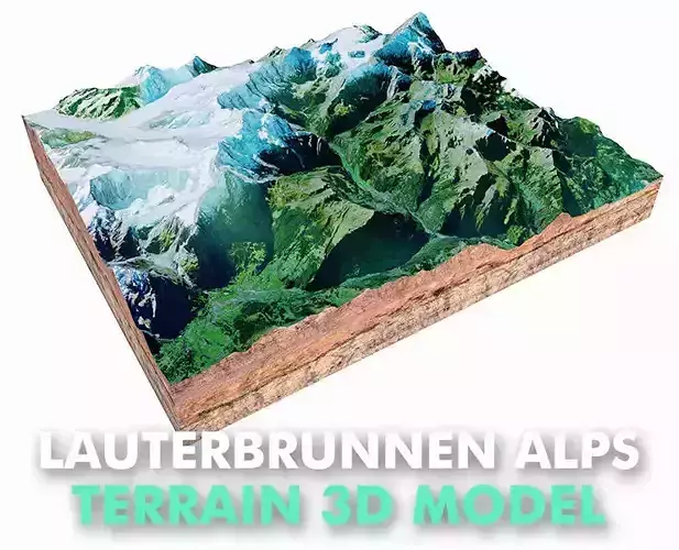 Lauterbrunnen Alps Switzerland