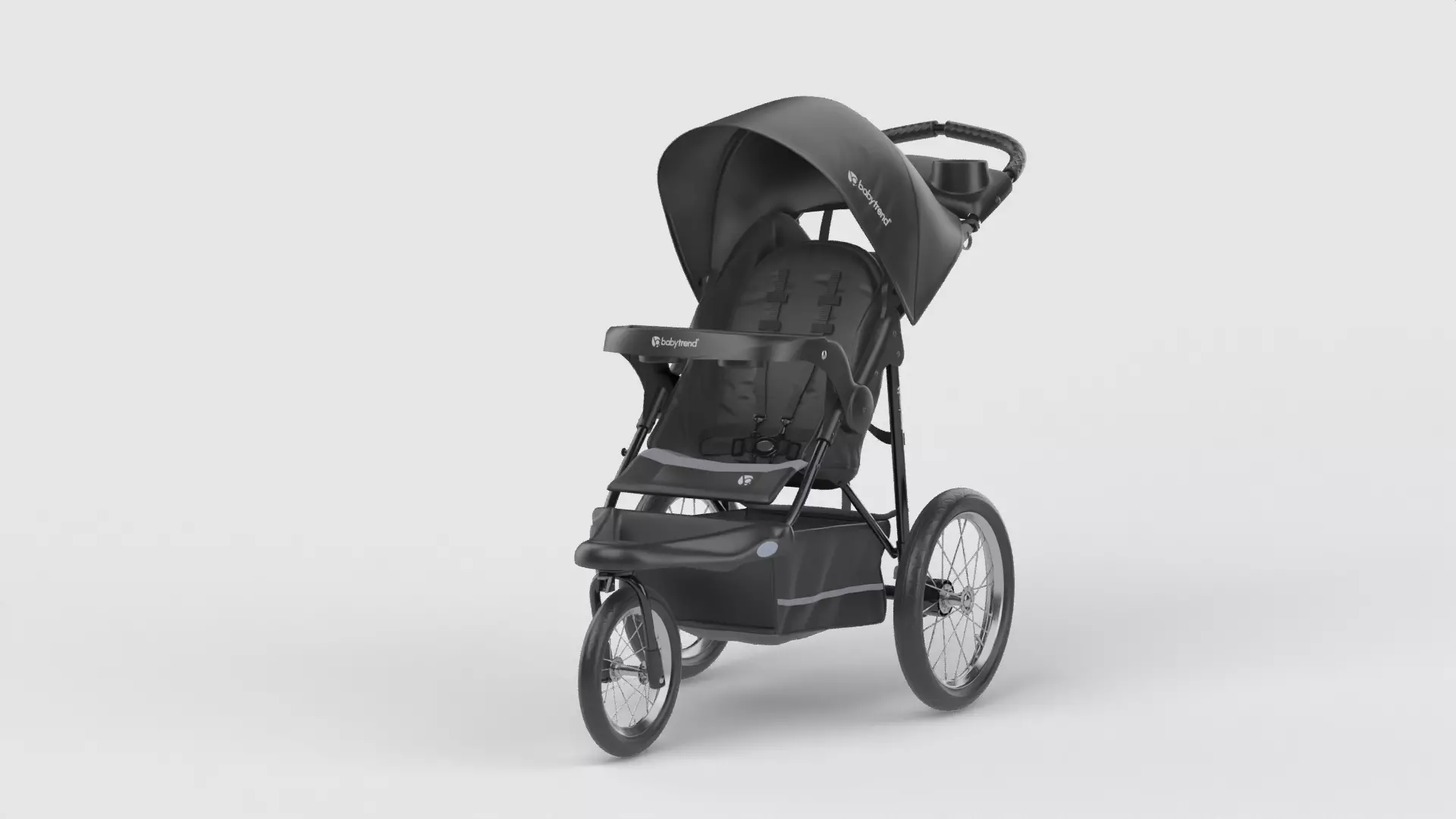 Baby stroller 3D model 3D model