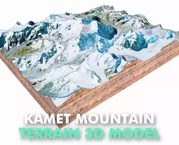 Kamet Mountain Uttarakhand India