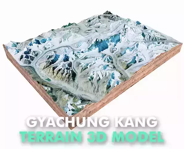 Gyachung Kang Mountain Nepal China