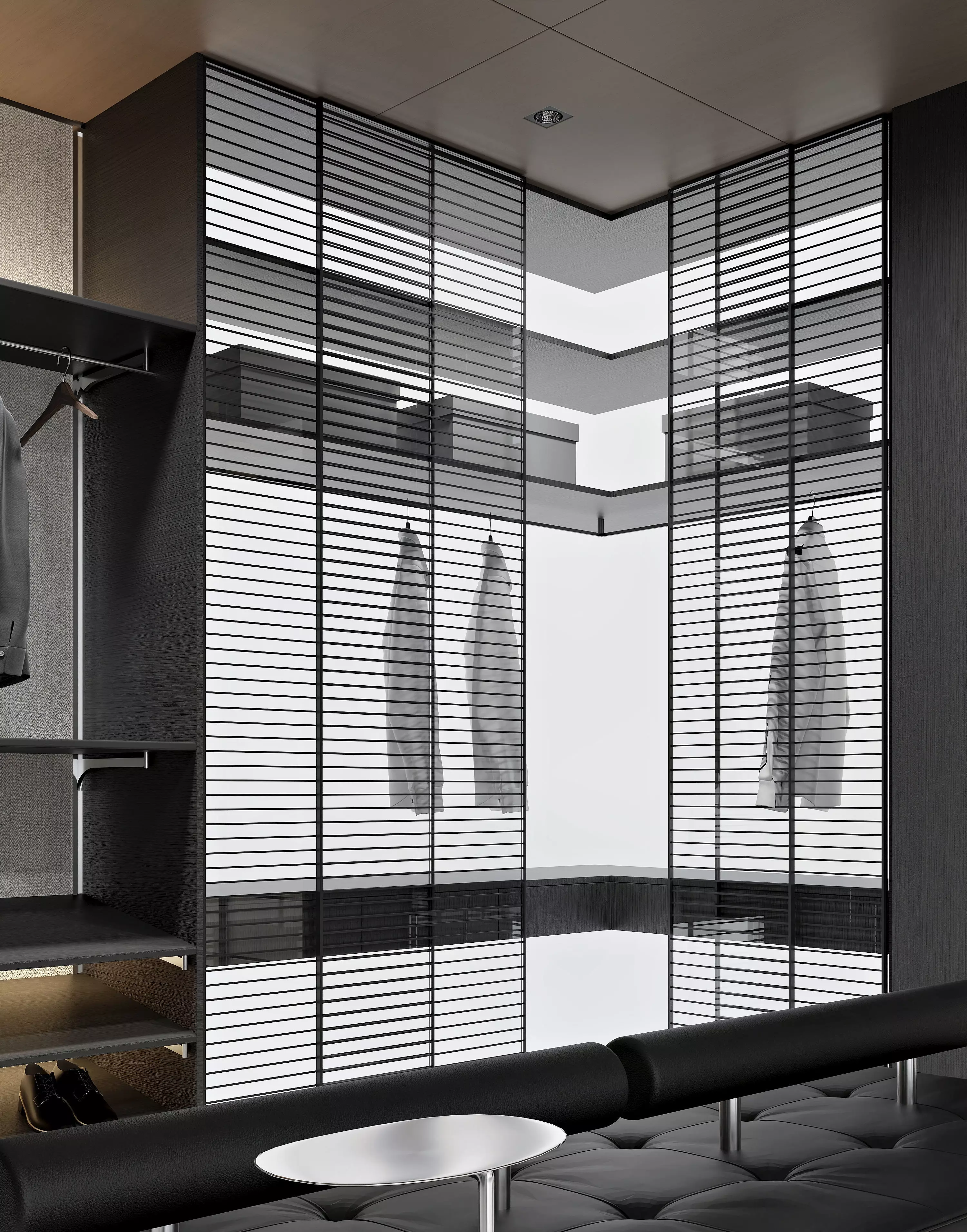 modern dressing room 3D model_1