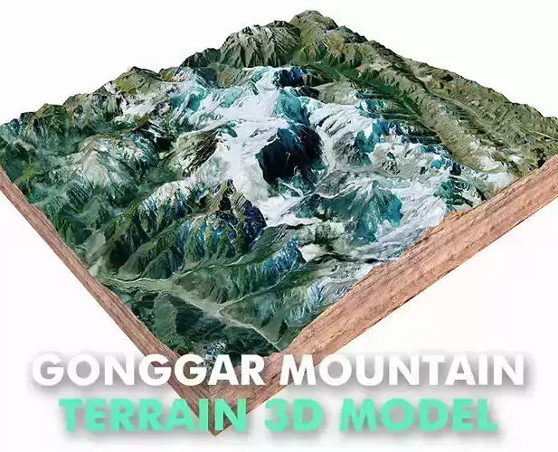 Gonggar Mountain Tibet China