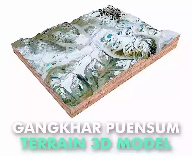 Gangkhar Puensum Mountain China