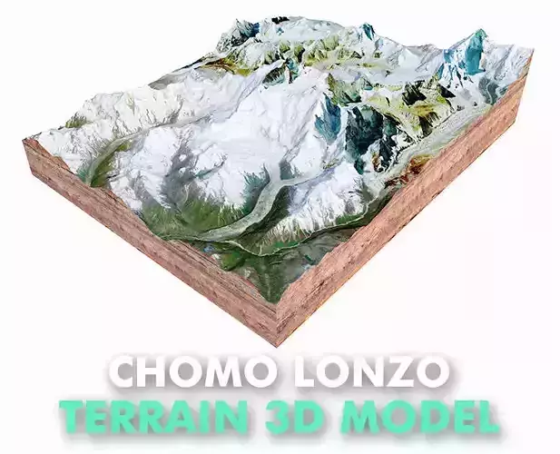 Chomo Lonzo Mountain Tibet China