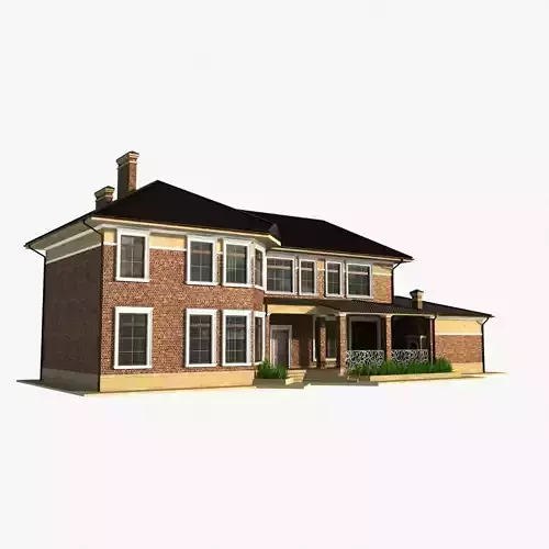 Two story residental house