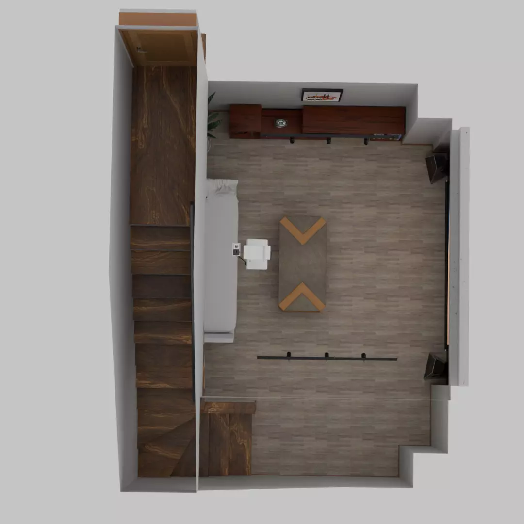 The underground theater room 3D model_9