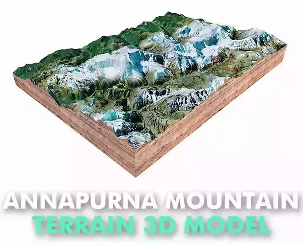 Annapurna Mountain Range Nepal