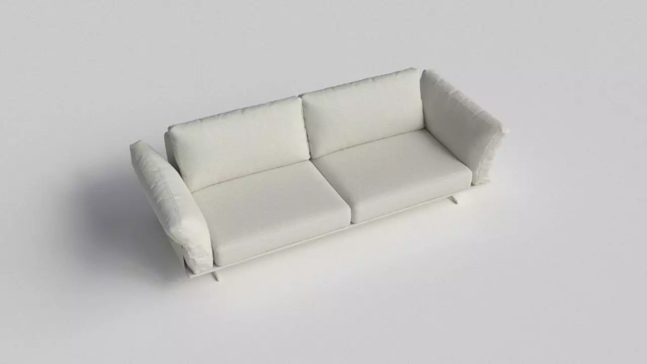 Slow sofa  3D model_7