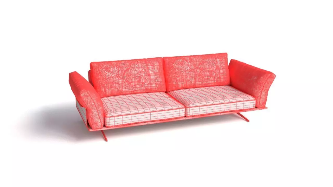 Slow sofa  3D model_9
