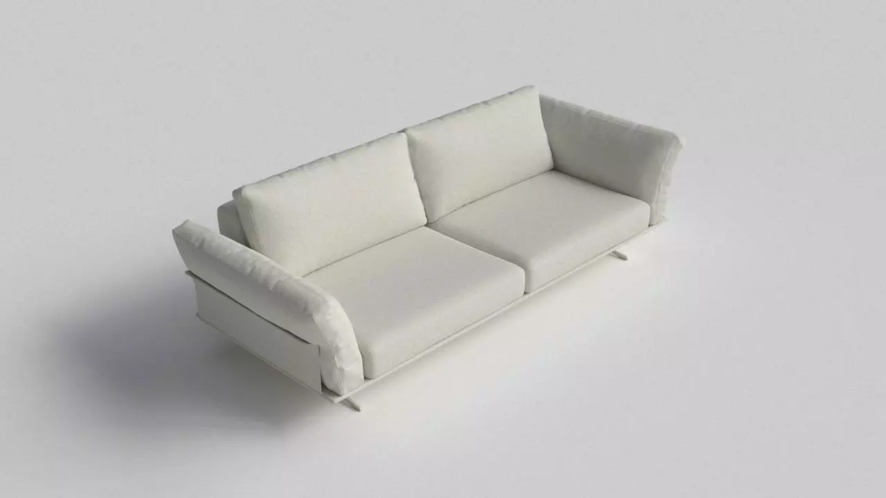 Slow sofa  3D model_2