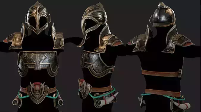 Metal Armor Set