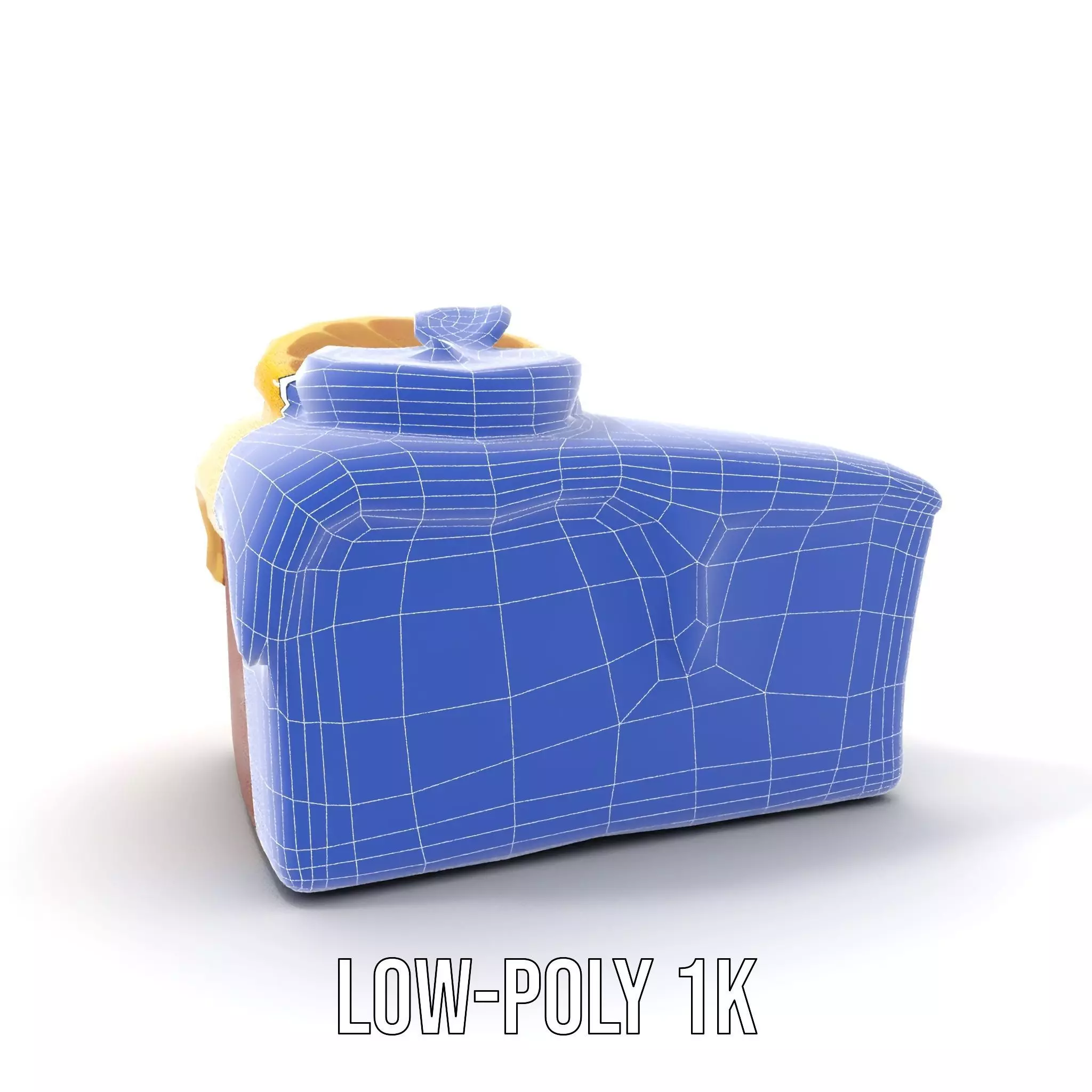 Lemon Slice Cake model pack Low-poly 3D model_31
