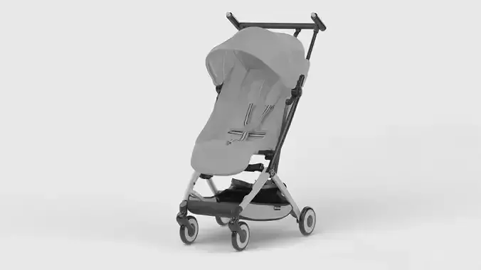Baby stroller 3D model