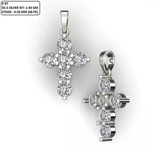 Elegant cross pendant 