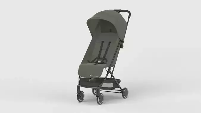 Baby stroller 3D model