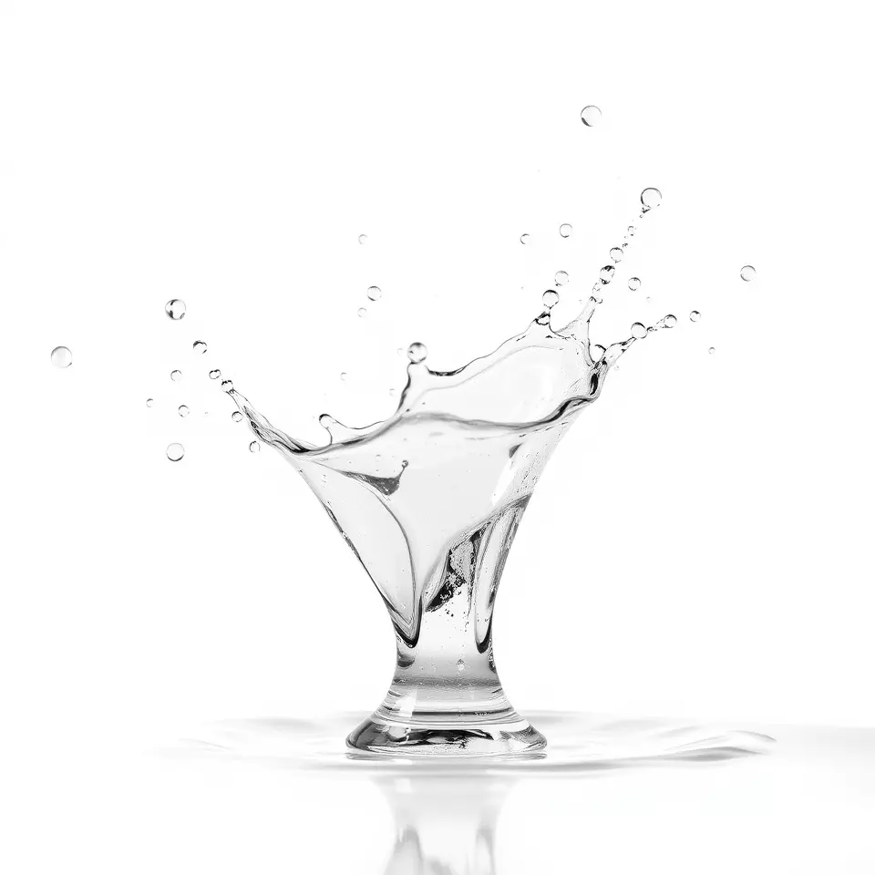 Crystal Splash Glass model pack Low-poly 3D model_3