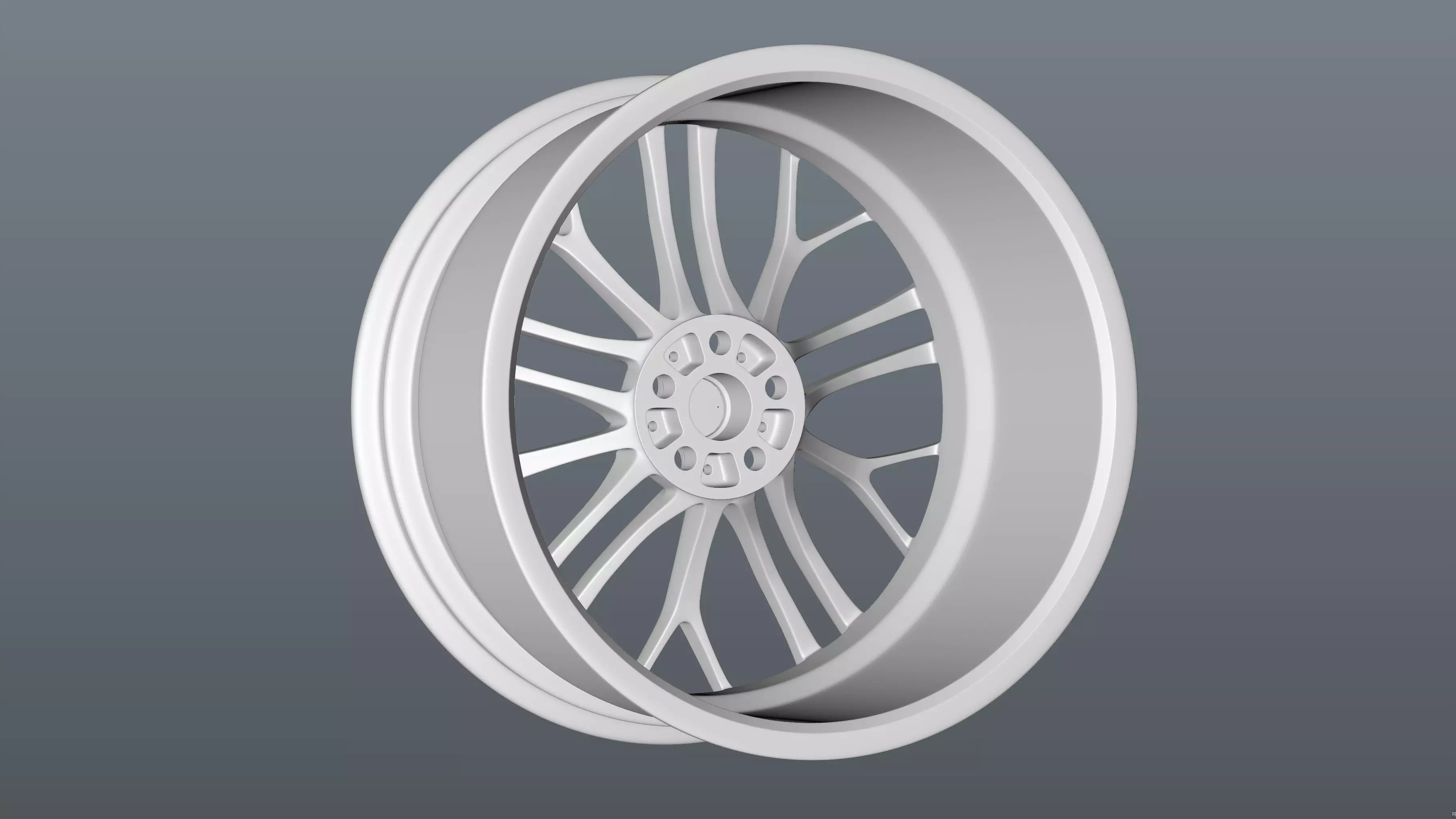 BBS RE-X Low-poly 3D model_15