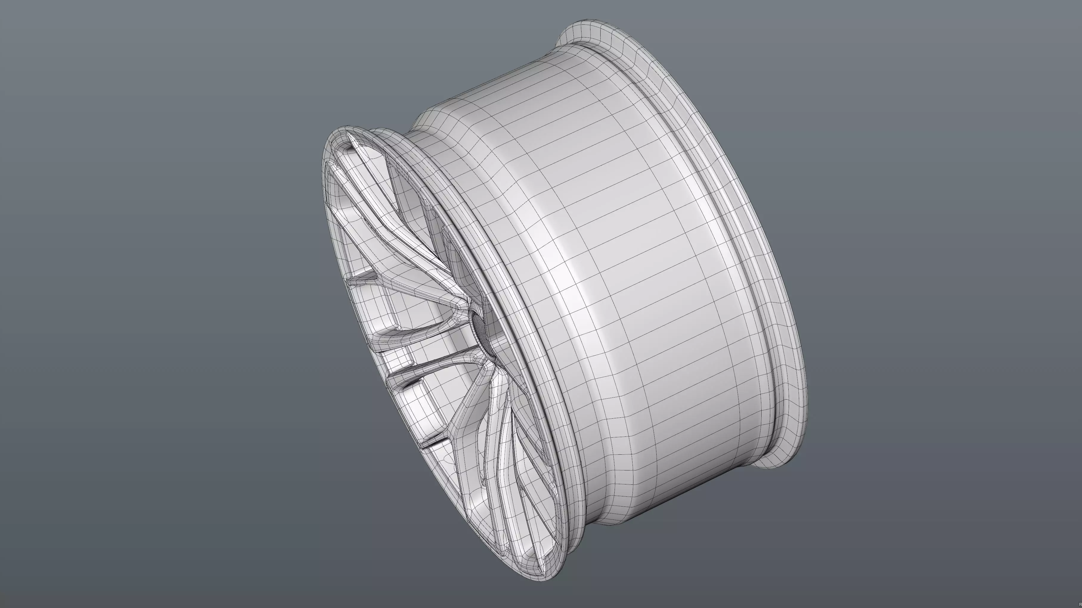 BBS RE-X Low-poly 3D model_28