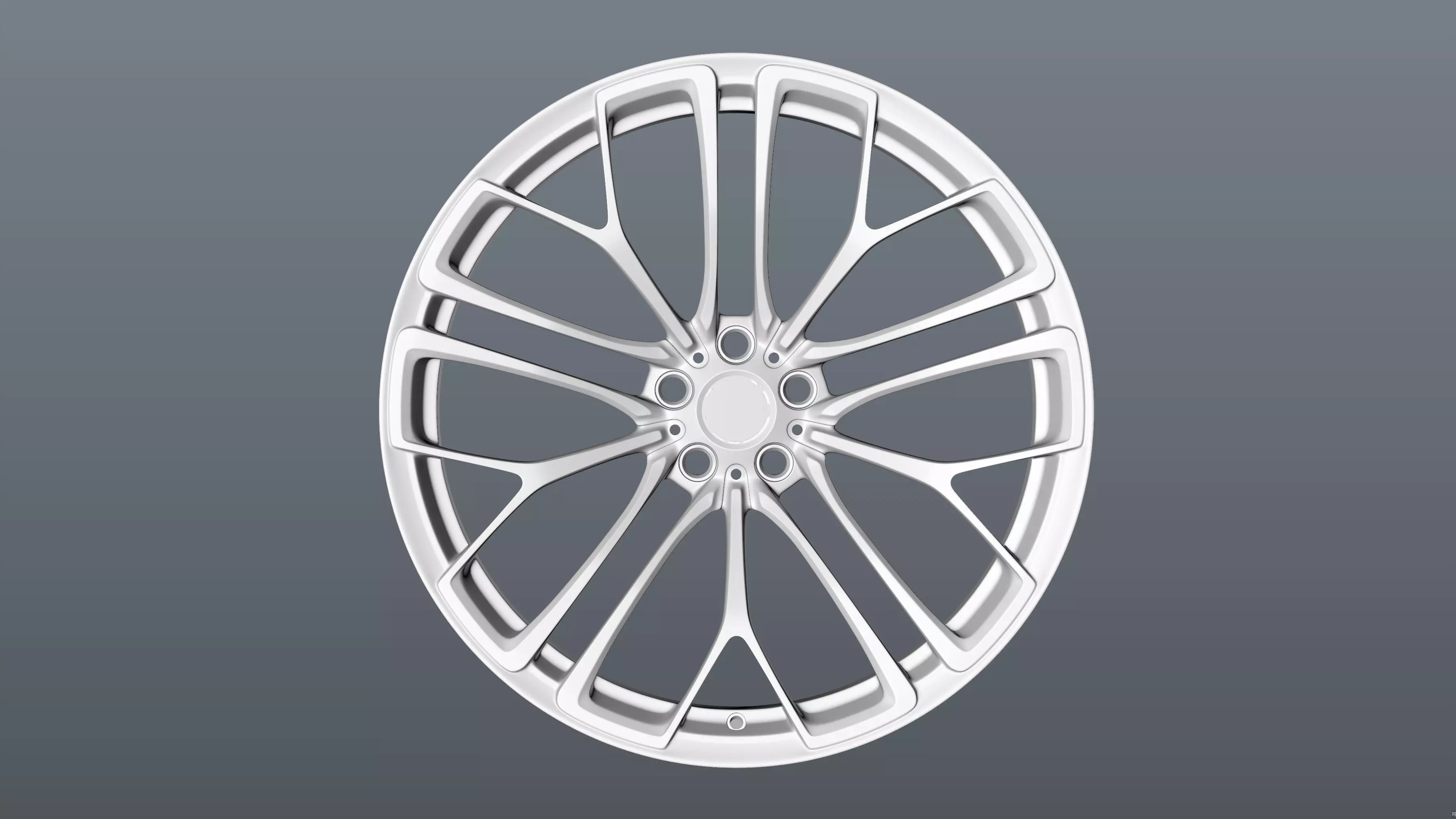 BBS RE-X Low-poly 3D model_13