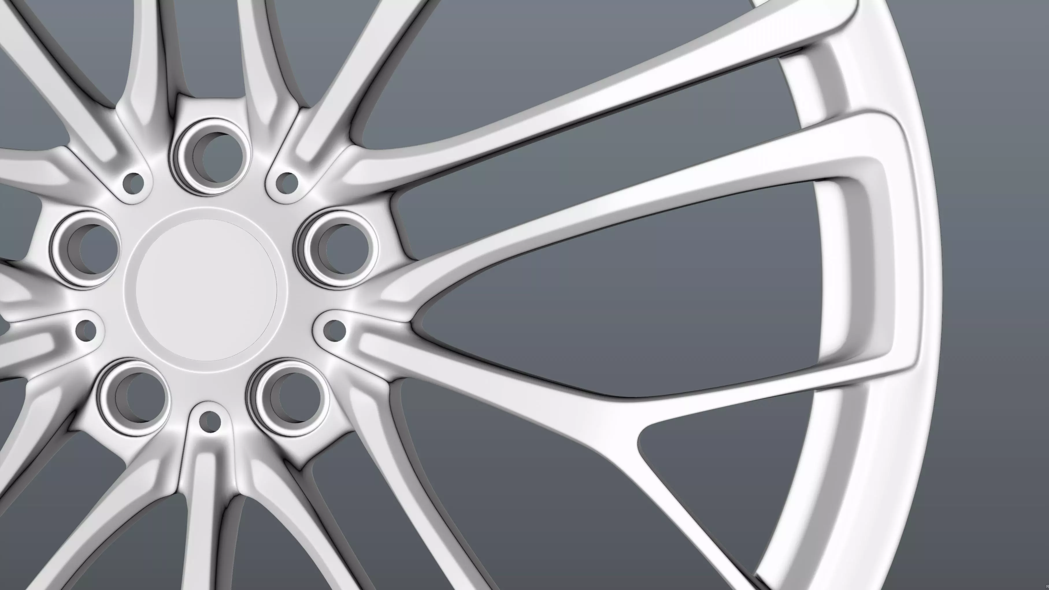 BBS RE-X Low-poly 3D model_22