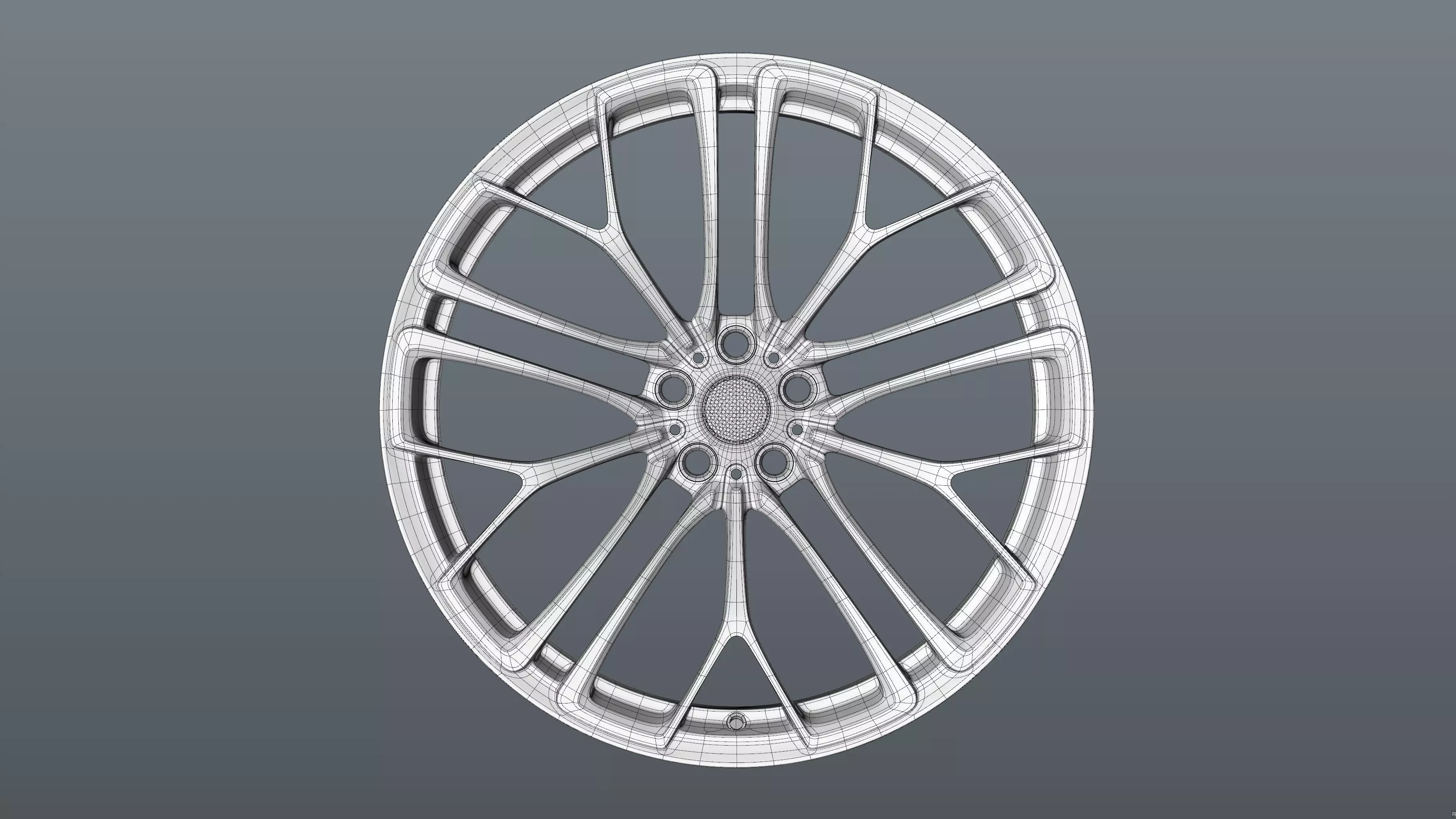 BBS RE-X Low-poly 3D model_24