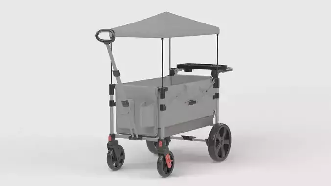 Baby stroller 3D model