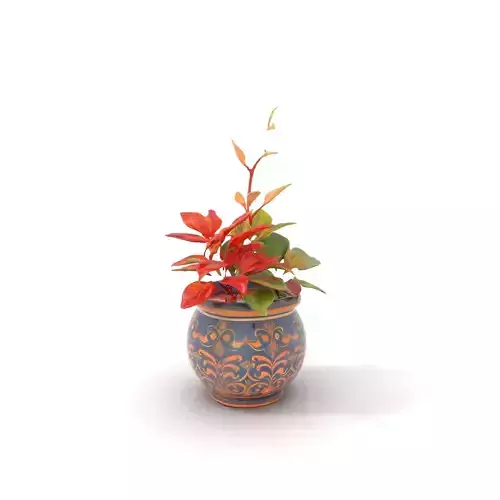 Ornate Terracotta Planter model pack