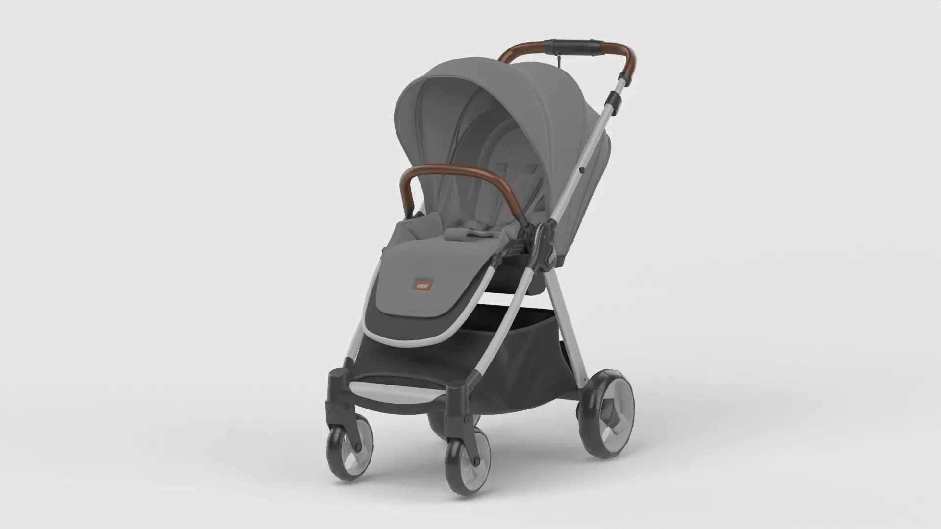 Baby stroller 3D model 3D model_0