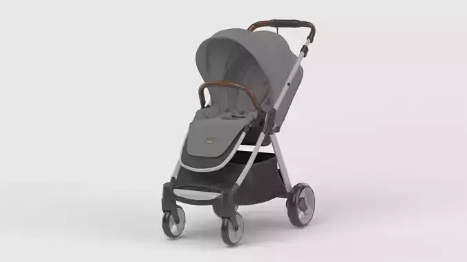 Baby stroller 3D model 3D model