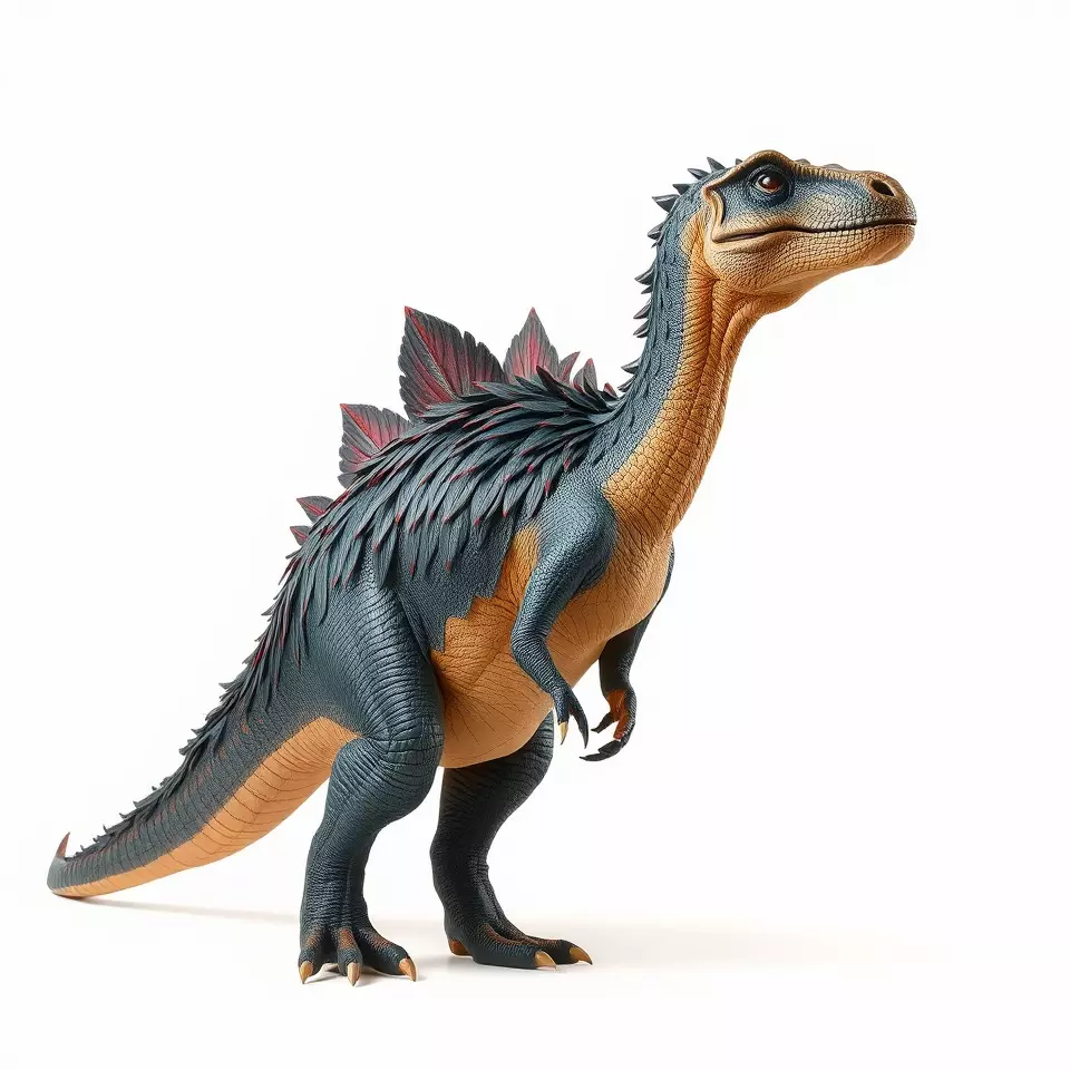 Spiky Dinosaur model pack Low-poly 3D model_3