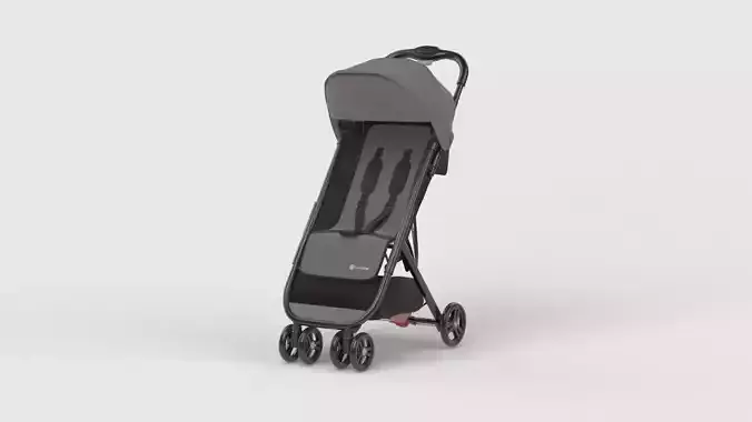 Baby stroller 3D model