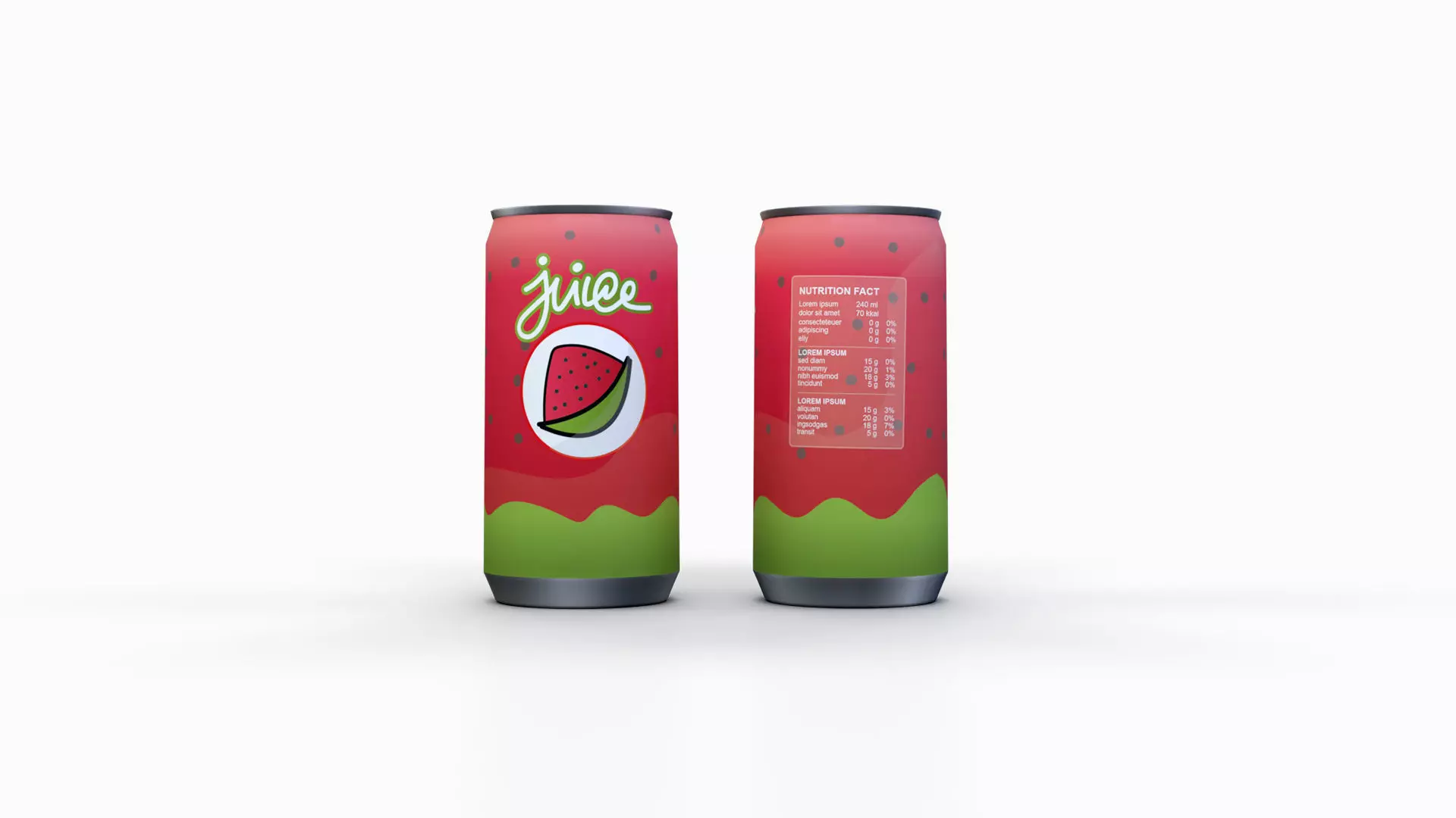 Packaged Drinks 3D model_3