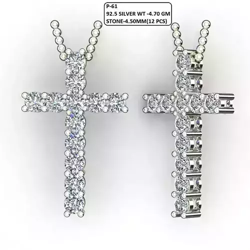 Stunning cross pendant