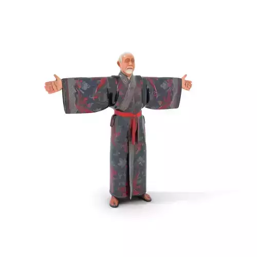 Elegant Kimono model pack