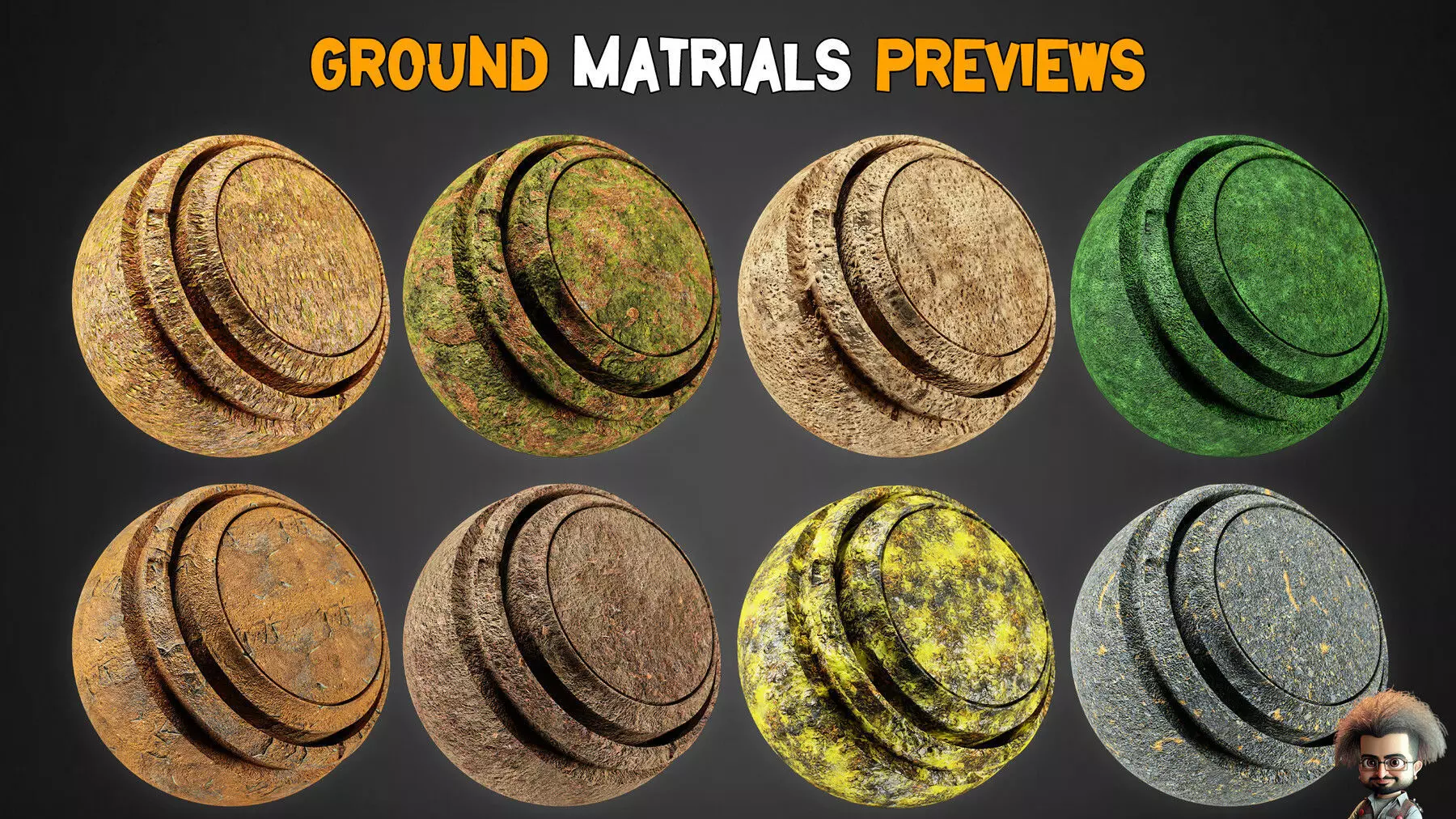 30 Ground Smart Materials PBR Texture Vol 23 Texture_3