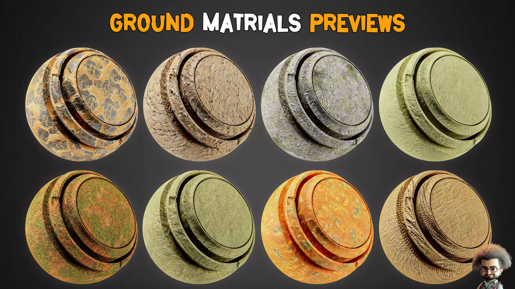 30 Ground Smart Materials PBR Texture Vol 23 Texture_2