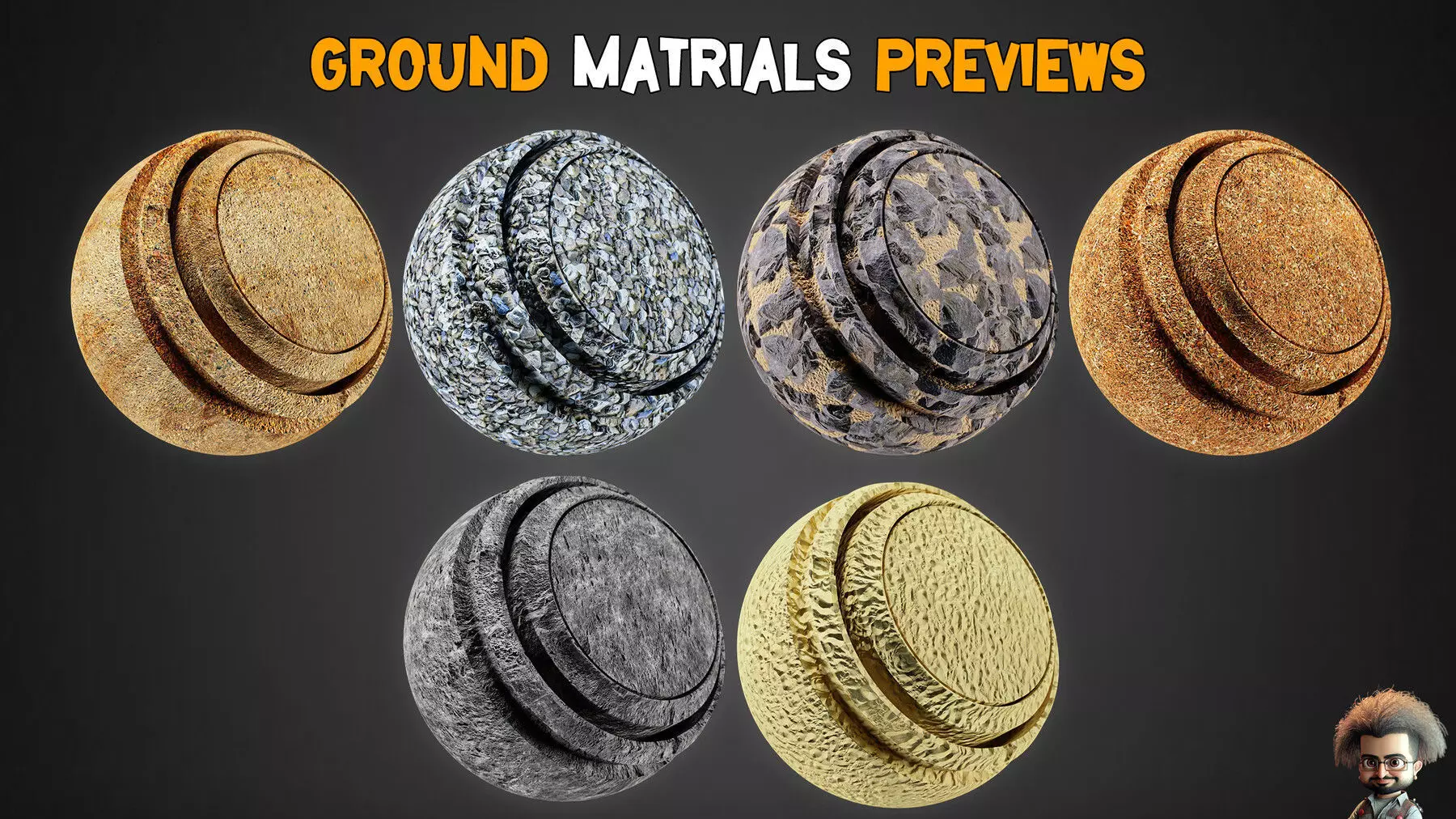 30 Ground Smart Materials PBR Texture Vol 23 Texture_4