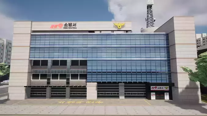 Korean Modular FireStation